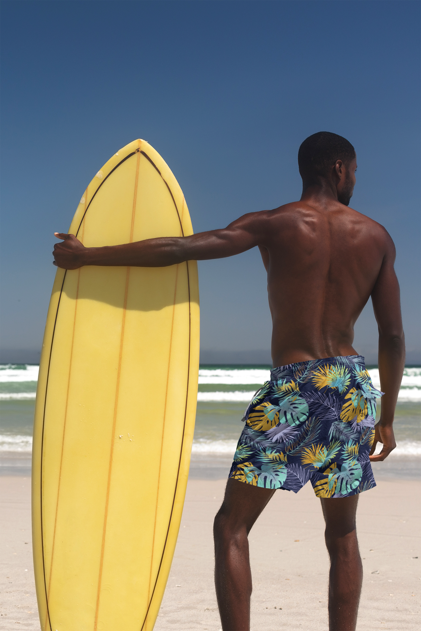 Monogram Swim Trunks Water Repellent Board Shorts Bermuda Shorts Limited Edition